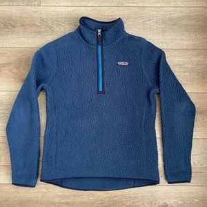 Patagonia Retro Pile 1/4 Zip Fleece Size XS